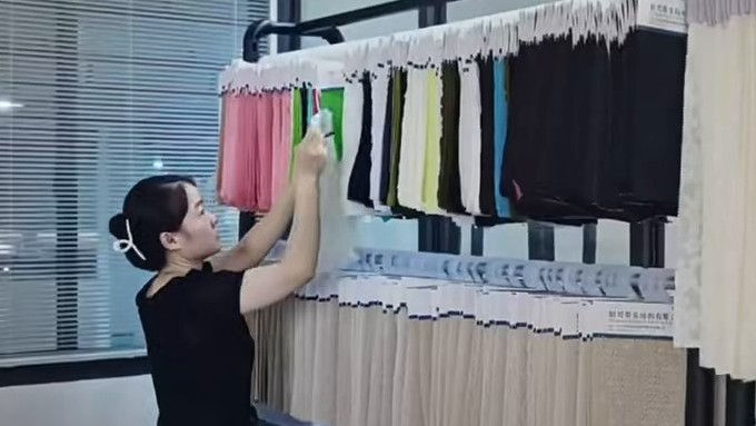 Knitting machines in our factory